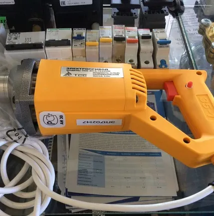 Фото №0 Электропривод ТСС ЭП-0,75/220 Ш с УЗО (резьба правая)