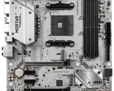 фото Материнская плата MSI B450M