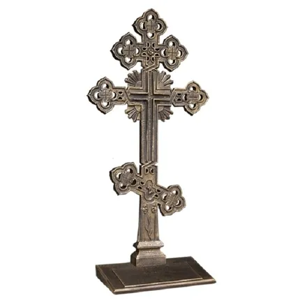 Фото №3 Подставка под крест литая чугун №1 (чугун)