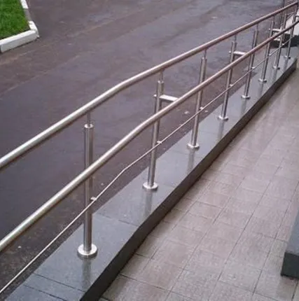 Фото №0 Пандус "Г-образный" с одним ригелем вариант 2