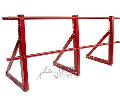 фото Ограждение ECONOM H-600 d-25 (круг) универ (8017 RAL)