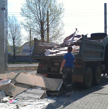 Фото №0 Вывоз мусора: строительного, мебели, ТБО