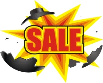 фото Наклейка "Bomb Sale"
