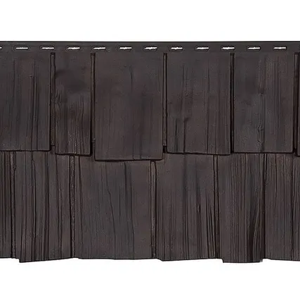 Фото №4 Облицовочная фасадная панель Т-сайдинг Дуб ЭКО 2