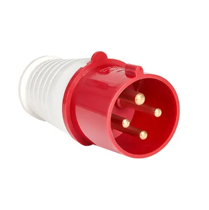 Фото №0 Вилка силовая 3-ф., 32А, 380В, IP44 (4-п) PROxima ps-...