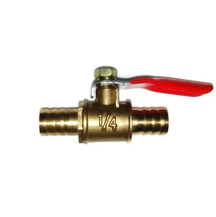 Фото №0 Кран-переходник латунный с 10 мм на 10 мм