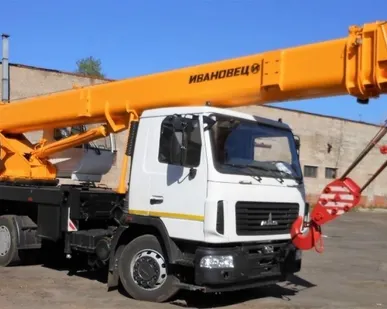 фото Аренда автокрана,услуги крана 14 тонн Маз