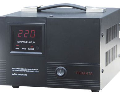 фото Стабилизатор Ресанта АСН- 1000/1-ЭM
