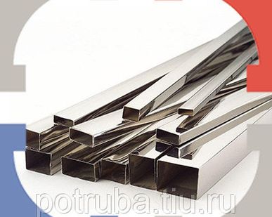 фото Нержавеющая профильная труба 10х10х1 AISI 304 DIN 2395 квадратная