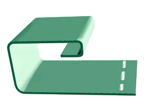 фото J-профиль (3,05) Киви Дёке