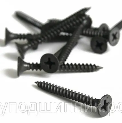 Фото №0 Саморез для крепления гипсокартона к металлическим профилям, частая резьба