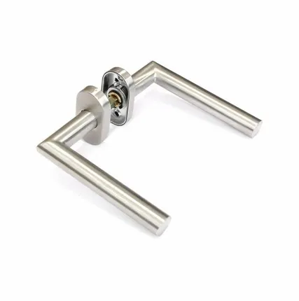 Фото №0 Гарнитур нажимной раздельный Elementis, прямоуг., +/-45°, нерж. сталь