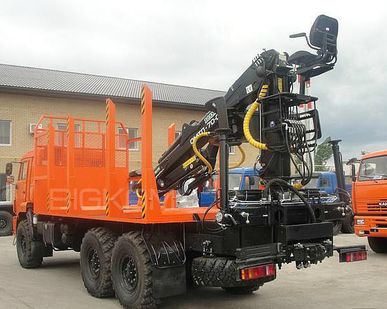 фото Сортиментовоз 43118 с ОМТЛ 70-01 - Z-образная