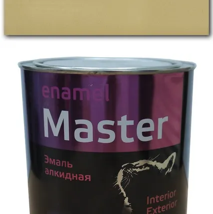 Фото №0 Эмаль ПФ-115 бежевая 1,9 кг Мастер "БРИЦ" 