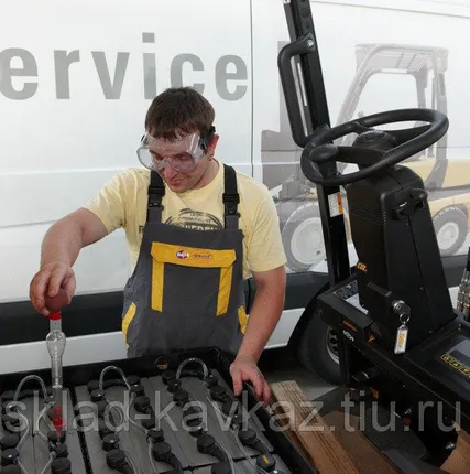 Фото №0 Обслуживание, ремонт и восстановление кислотных тяговых батарей