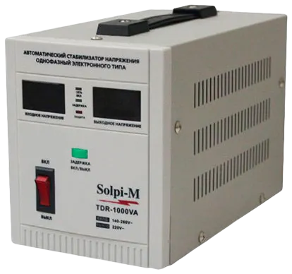 Фото №0 Стабилизатор Solpi-M TDR-1000W (напольный) метал.корпус