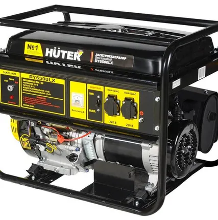 Фото №0 Электрогенератор Huter DY6500LX электростартер 64/1/7