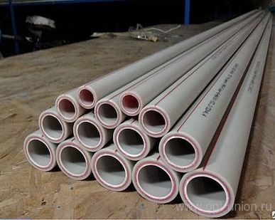 фото Труба полипропиленовая для отопления GLASS FIBER SDR 7,4*20