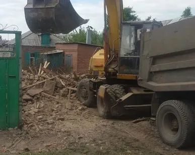 фото Вывоз строительного мусора