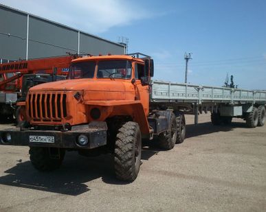 фото Аренда полуприцепа вездехода Урал