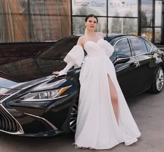 фото Аренда автомобиля премиум класса Lexus ES на свадьбу