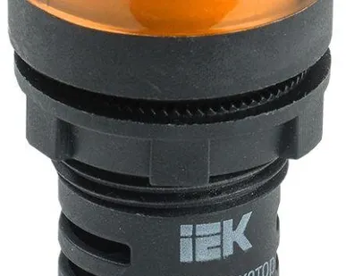 фото Арматура светосигнальная AD-22DS 230В желт. ИЭК BLS10-ADDS-230-K05