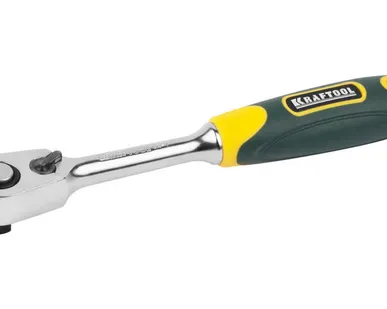 фото Трещотка для торцовых головок Kraftool "PRO", Сr-V сталь, 60 зубцов, 1/4" 27794-1/4_z02