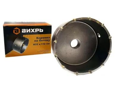 фото Вихрь Коронка по бетону Вихрь М22 х 110мм