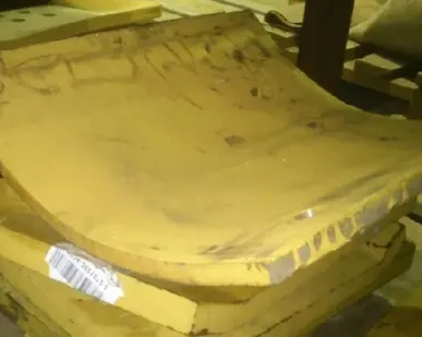 фото Нож боковой 480x476x20 для спецтехники XCMG GR-165, GR-180 (средний отвал)