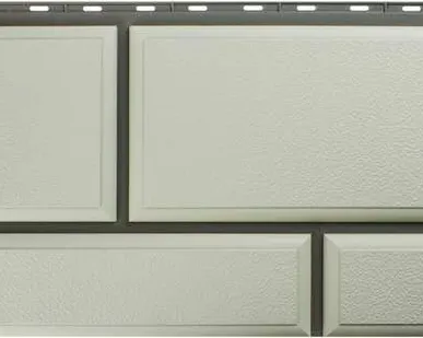 фото Фасадная панель Камень Флорентийский (белый)