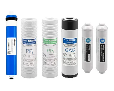 фото Комплект картриджей к обратному осмосу Экодар 6 с минерализатором