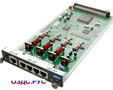 фото Panasonic KX-NCP1180X Плата 4-х аналоговых внешних линий с Caller ID