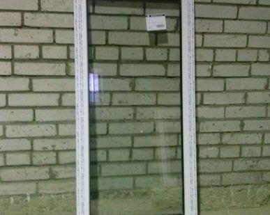 фото Окно пластиковое глухое, 870х1460, спд 32мм.