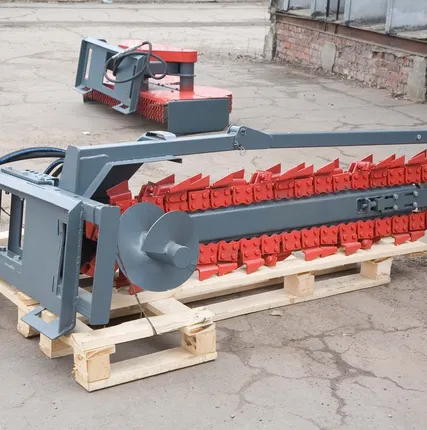 Фото №3 Траншеекопатель на мини погрузчик