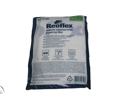 фото Автоаксессуары REOFLEX Пленка защитная укрывочная Reoflex 4*7м (7мкм)