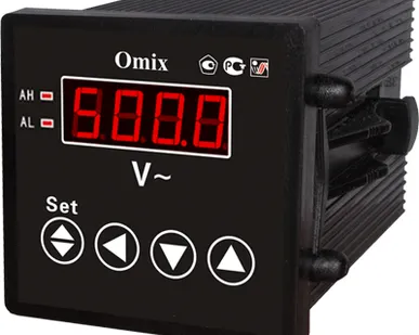 фото Вольтметр цифровой Omix P44-V-1-0.5-RS485, P94-V-1-0.5-RS485, P77-V-1-0.5