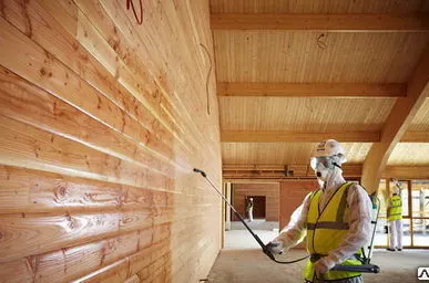 фото Огнезащитная обработка всех видов строительных конструкций