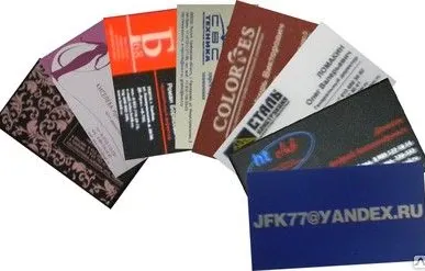 фото Визитки на заказ