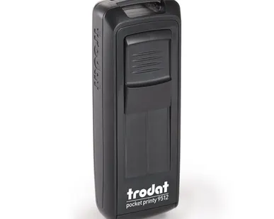 фото Печати-С 9512 TRODAT POCKET PRINTY КАРМАННЫЙ ШТАМП 47х18мм (Черный, Синий)