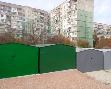 фото Металлический гараж
