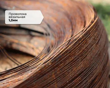 фото Проволока вязальная
