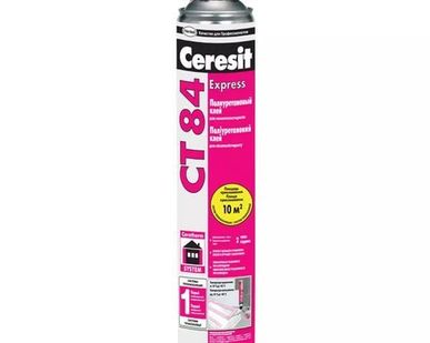 фото Пенополиуритановый клей Ceresit CT 84