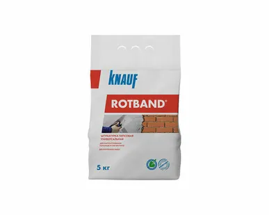 фото Штукатурка Кнауф (Knauf) Ротбанд 5кг