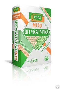 Фото №0 Штукатурка «РЕАЛ» М150 25 кг