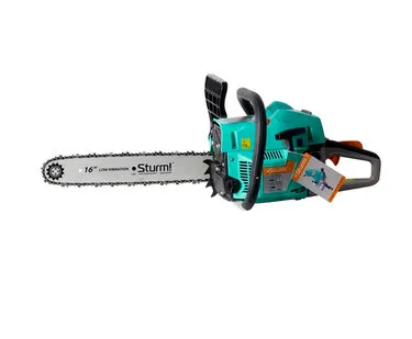 фото GC99372B Бензопила Sturm, 1,9 кВт, 400 мм, УСОВЕРШ. ЛЕГК.СТАРТ, ТОРМОЗ ЦЕПИ, шаг 3/8 дюйма