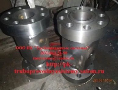 фото Тройник-вставка  с фланцами ГОСТ 22805-83 Ду 6-200 - нам доверяет ГАЗПРОМ