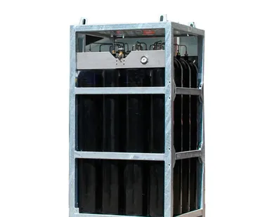 фото Моноблок газовый на 8 баллонов МБ-8-50-150 для газовой смеси