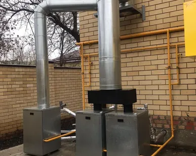 фото Котел газовый наружного размещения КС-Г-100 НР