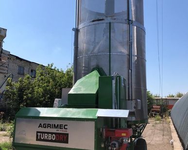 фото Зерносушилка Agrimec AS1150 – 19м3 ВОМ + Электропривод (Италия)