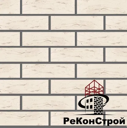 Фото №0 Кирпич клинкерный RAUF "Неаполь" Белый, береста, 0.7НФ